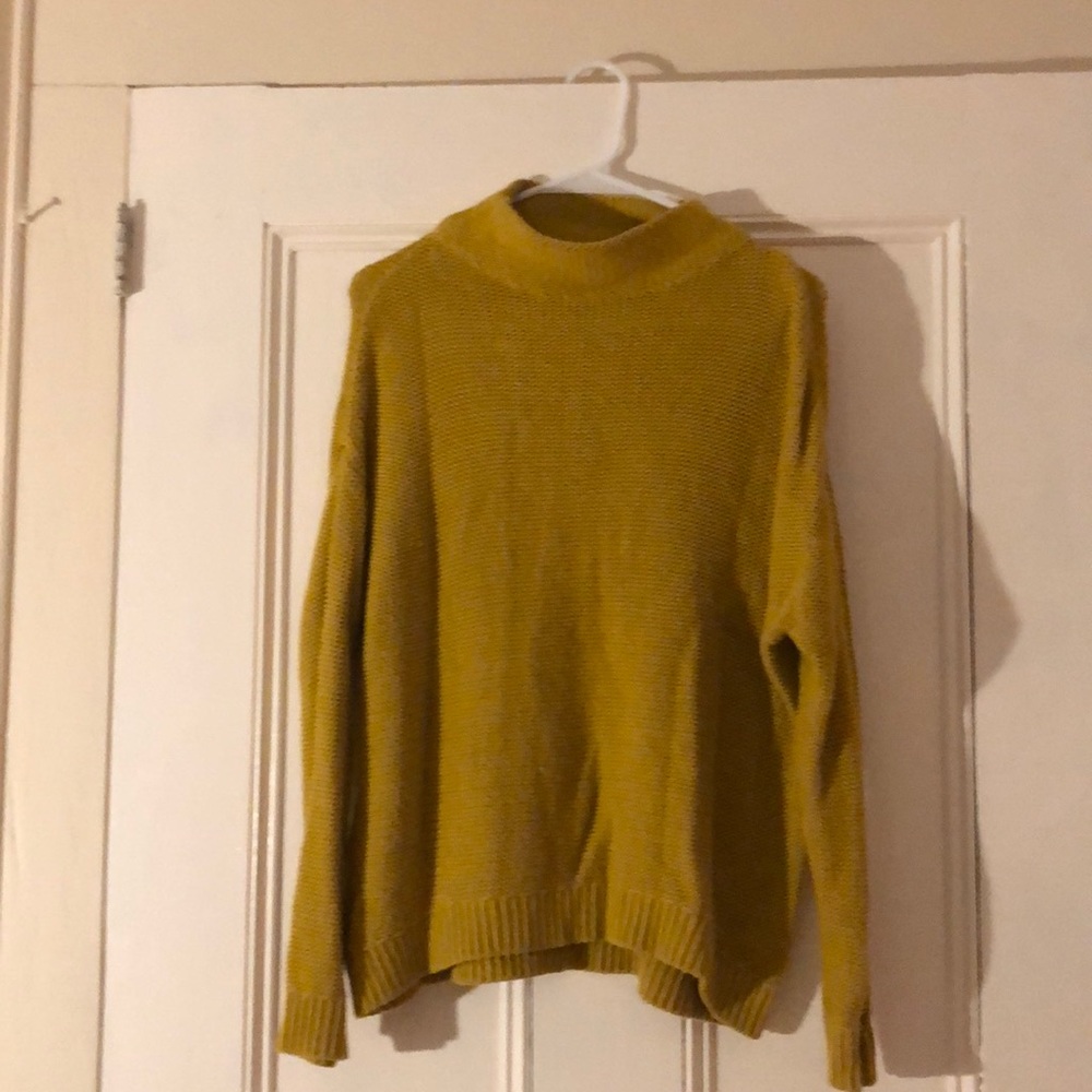 Mustard yellow sweater